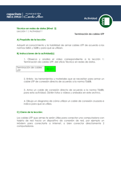 Actividad - Capacítate para el empleo