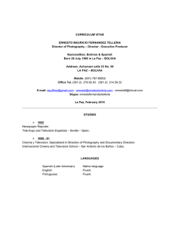 CV - Ernesto Fernandez