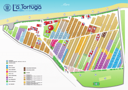 map in PDF format - Camping Village Baia Blu la Tortuga
