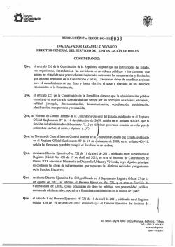ING. SALVADOR JARAMILLO VIVANCO DIRECTOR GENERAL