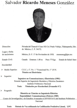 Salvador Ricardo Meneses Gonzalez - Esime