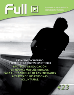 Full 23 - Plataforma del Voluntariat de la Comunitat Valenciana