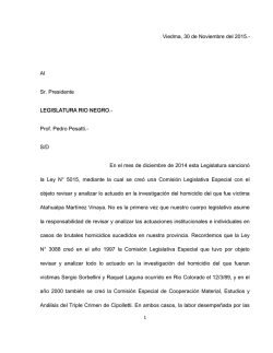 atahualpa informe final - Legislatura de Río Negro