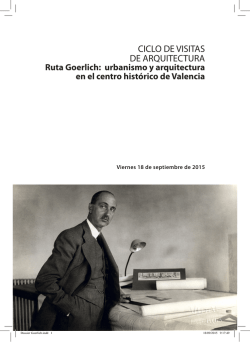 dossier - Colegio Territorial de Arquitectos de Valencia