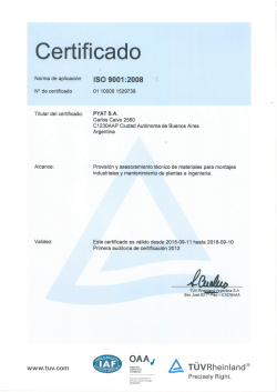 Descargar certificado