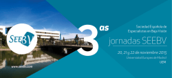 jornadas SEEBV