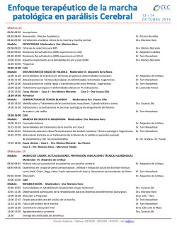 Enfoque terapéutico de la marcha patológica en parálisis Cerebral