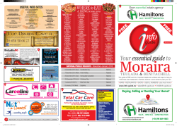 Your essential guideto - info-guide Spain, your local information guide