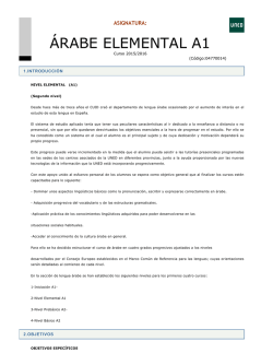 ÁRABE ELEMENTAL A1