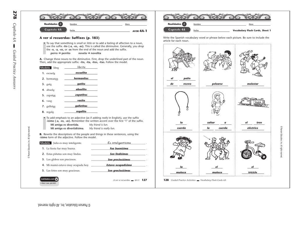 Guided Practice Key