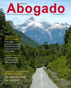 Revista N° 65 - Colegio de Abogados de Chile