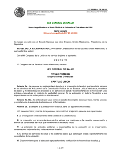 Ley General de Salud