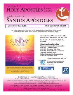 12/13/2015 - The Church Of Holy Apostles