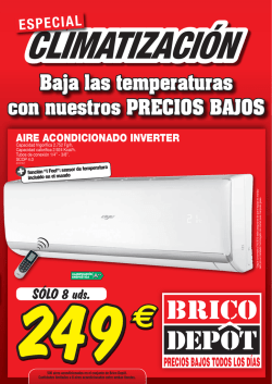 Baja las temperaturas con nuestros precios Bajos