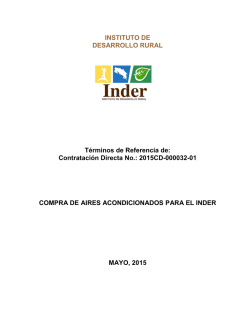 Contratación Directa No.: 2015CD-000032