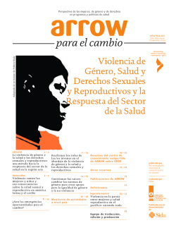Violencia de género, salud y derechos sexuales y reproductivos