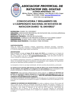 Descargar - Asociación Provincial de Natación del Guayas