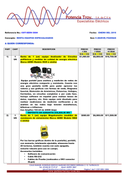 consulte precios y condiciones
