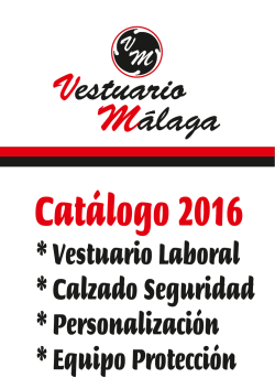 catálogo (completo) 2016 Vestuario Málaga