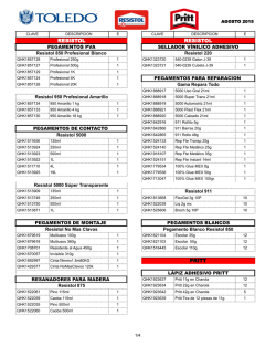 LISTA HENKEL JUNIO 2015 ARMADA