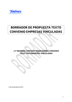 Telefónica SA es una de las principales empresas