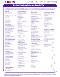 Descarga la red de veterinarios