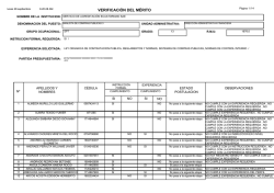 VERIFICACI&Oacute;N DEL M&Eacute;RITO - Servicio de Acreditaci&oacute;n Ecuatoriano