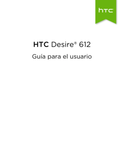 Manual de Usuario hTc Desire 612