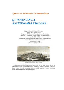 Leer texto completo en PDF - Historia de la Astronom&iacute;a