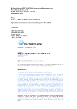 De: Gabriel Samudio GSGP SOLUTIONS gabriel.samudio