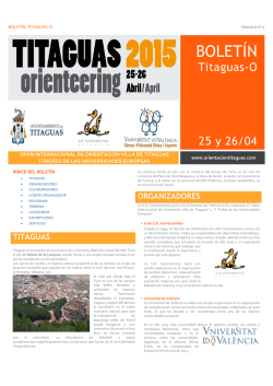 boletin 1 - o-titaguas 2015