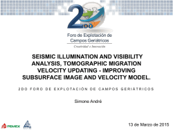 5-Seismic Illumination and Visibility Analysis. Simone André