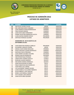 resultado a sept. 09 pdf - Colegio Franciscano Jim&eacute;nez de Cisneros