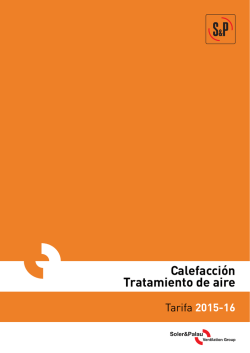 Soler&Palau Calefacción