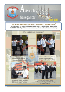 MAYO - Asociación de Ex-Cadetes Navales del Perú