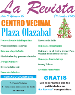 Revista A0N10 - Radio Olazabal Sos Vos