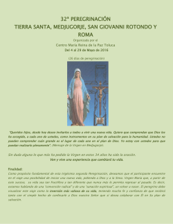 programa completo - Centro Maria Reina de la Paz Toluca