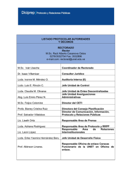Guía protocolar interna