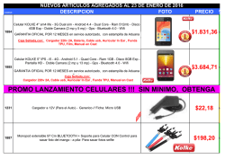 Novedades