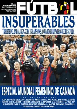 tRIPLEtE dEL BAR&ccedil;A, LIgA, coPA y chAmPIoNS ,y cUARtA EURoPA