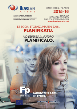 PLANIFIkAtu. PLANIFÍCALO.