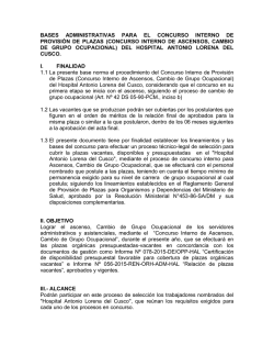 BASES CONCURSO - Hospital Antonio Lorena
