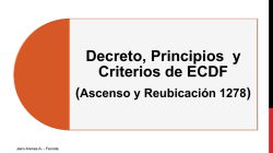 Decreto (Ascenso y Reubicaci&oacute;n)