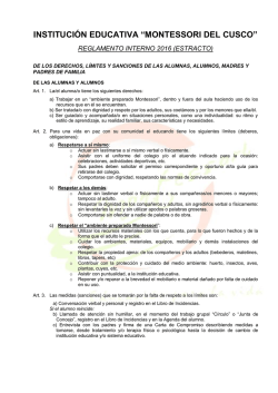 Descargue aqu&iacute; el reglamento interno