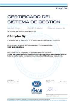 ISO 14001 - GSHydro.com