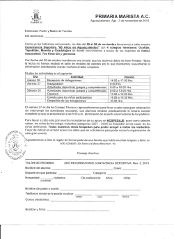 Circular Deportes 3 de Noviembre del 2015