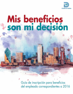 Untitled - City of Dallas Benefits