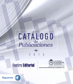 Catálogo de Publicaciones - nueva Plataforma Página Web FCE