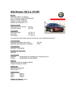 Alfa Romeo 159 2.2 JTS MT