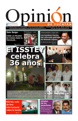 Revista No. 151 - Opinión de Yucatán